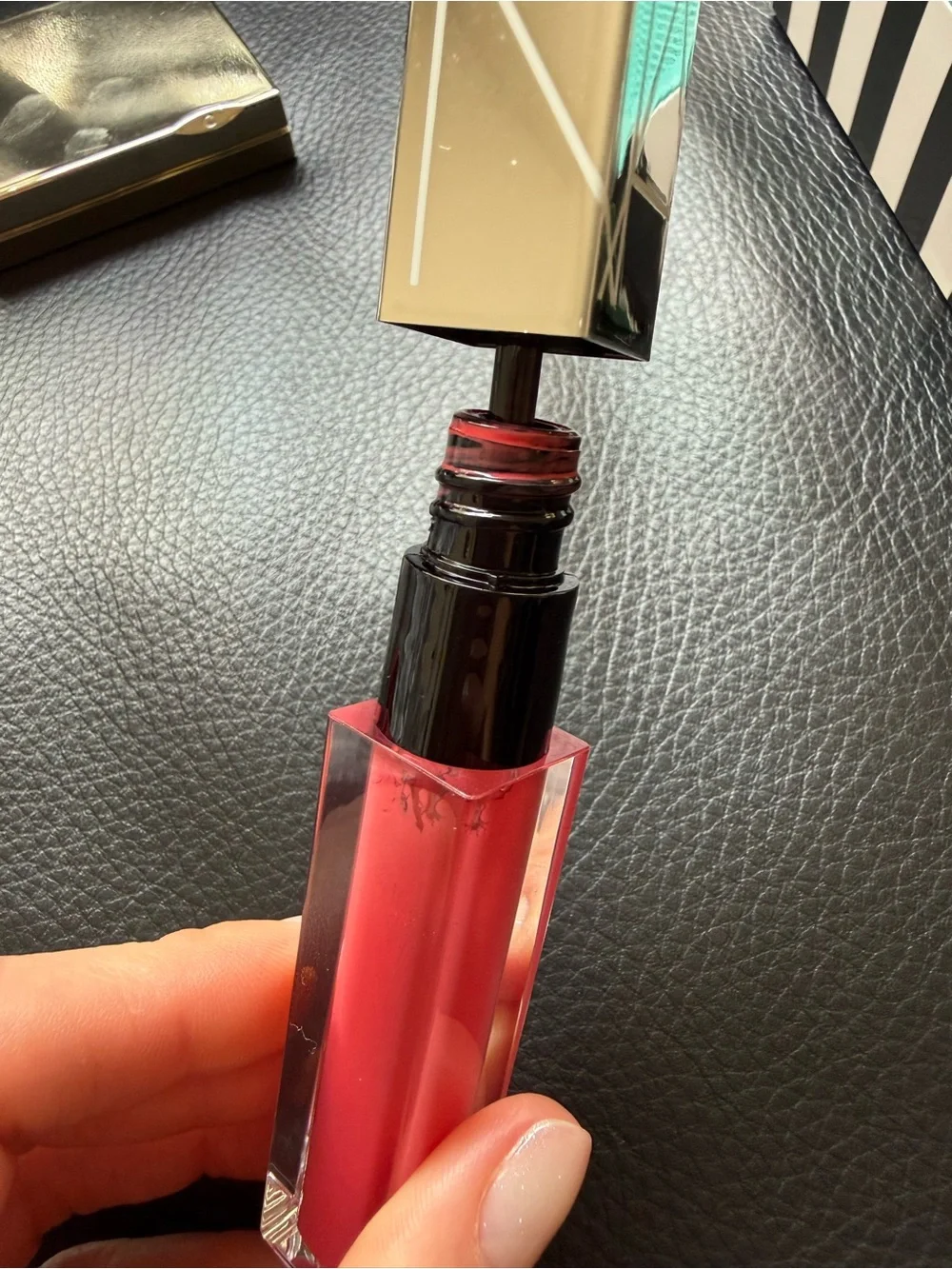 NARS Lip Gloss in Vibrant Coral